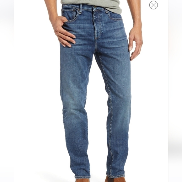 Rag & Bone Medium Blue Denim Fit 2 Slim Jeans 29 - Picture 1 of 10